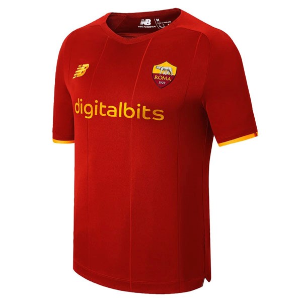 Heimtrikot AS Roma 2021-2022 Günstige Fußballtrikots